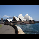 Das Opernhaus Sydney aus Südwesten